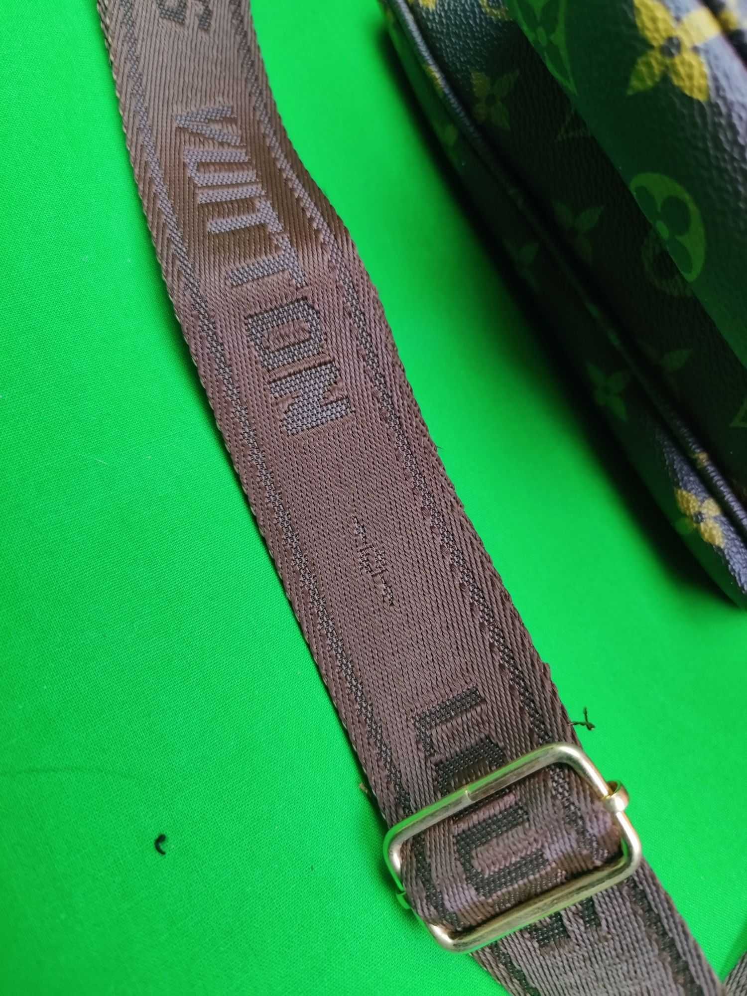 Torebka damska Louis Vuitton torba 3in1 monogram brazowy znaczek  HIT