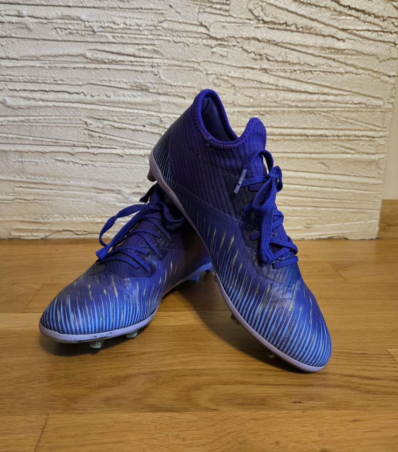 Buty do piłki nożnej dla dzieci Kipsta CLR FG sznurowane 38
