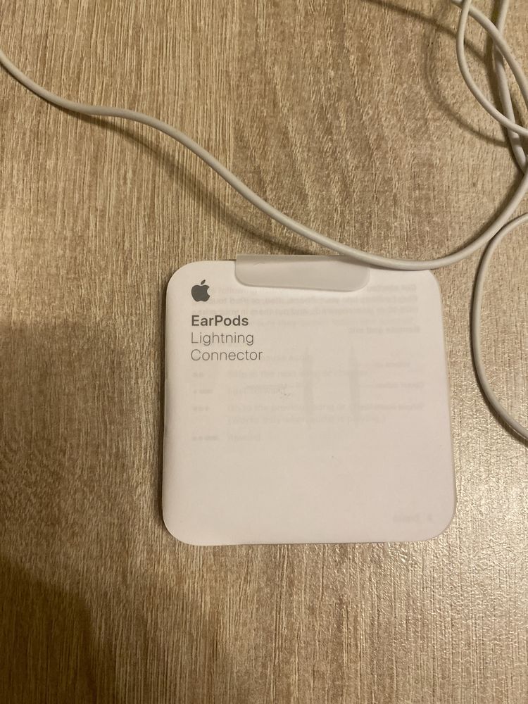 EarPods lightning Connector słuchawki przewodowe