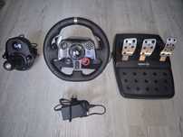 Kierownica, pedały, shifter Logitech G29. Zestaw.