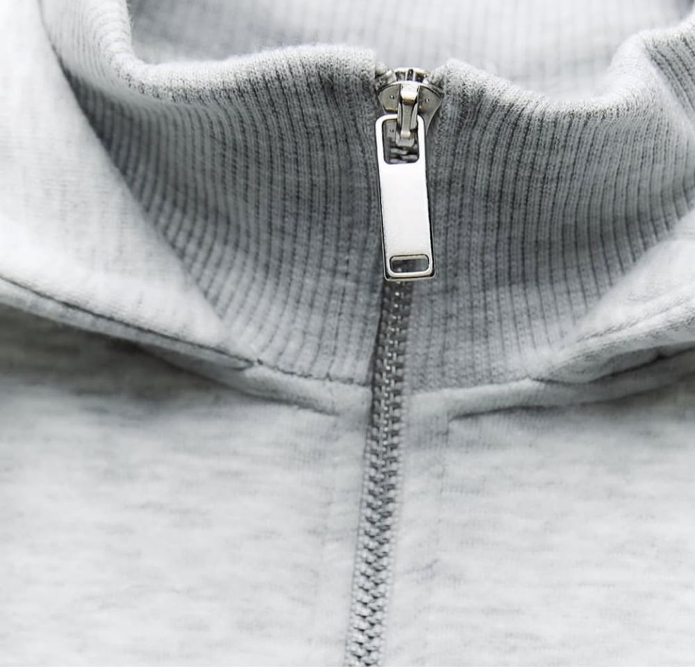 Худи толстовка зип Zara Everlast , оверсайз