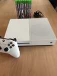 Xbox One S + Pad + 9 gier