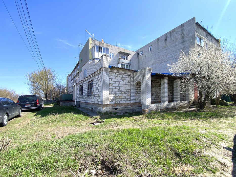 БЕЗ % Продаж комерційної будівлі 155м² в Бородянці біля Вокзалу