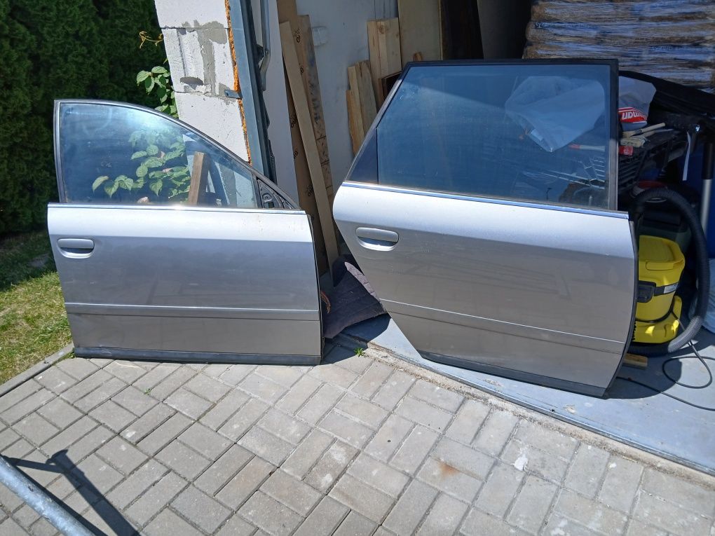 Drzwi przód i tył Audi a6c5 kolor LY7Q