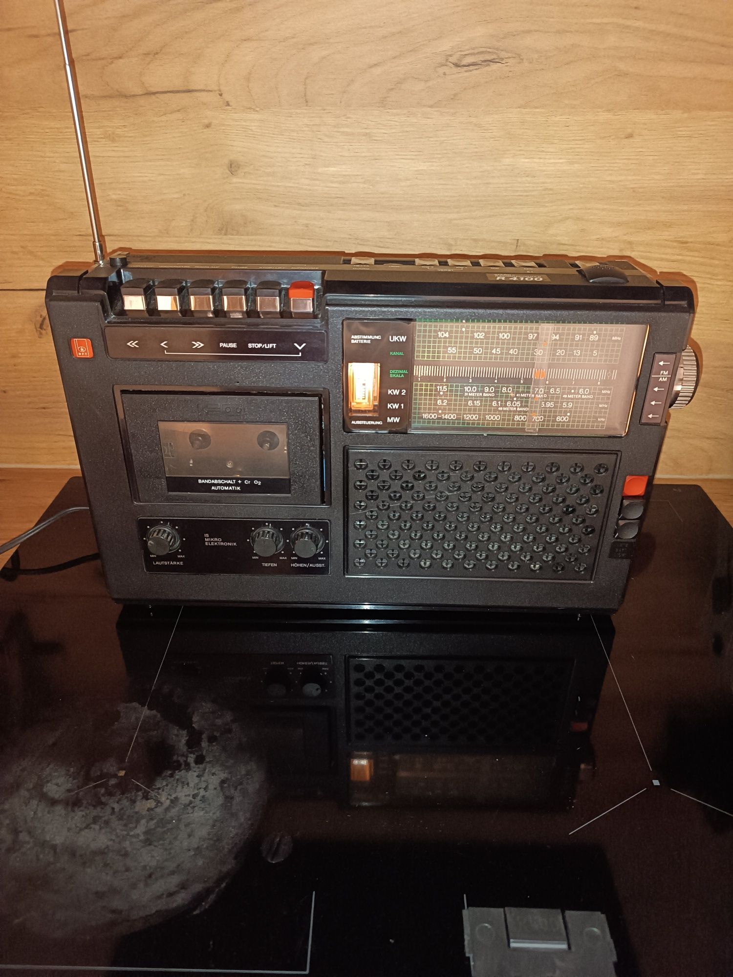 Radioodtwarzacz RFT R4100 - Unikat PRL.