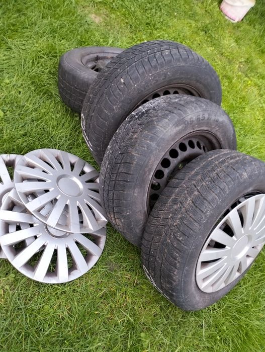Koła opony zimowe mercedes 195/65/15 stalowe