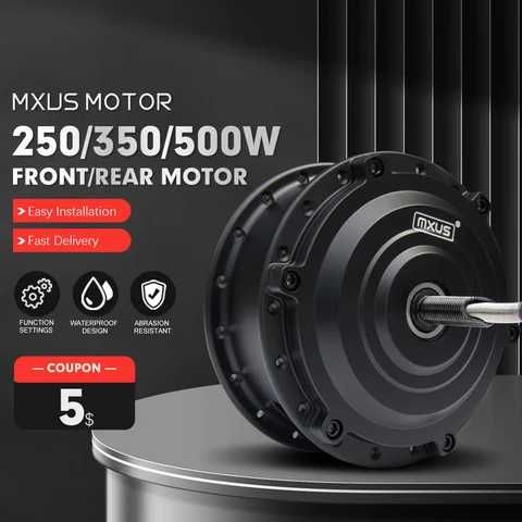 РЕДУКТОРНЫЕ и БЕЗРЕДУКТОРНЫЕ Моторы MXUS 36-48-60V 350 500 750 и 1200W