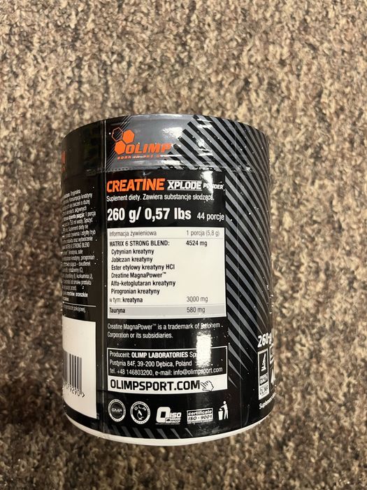 Kreatyna Olimp 260 g smak ananas/grejpfrut