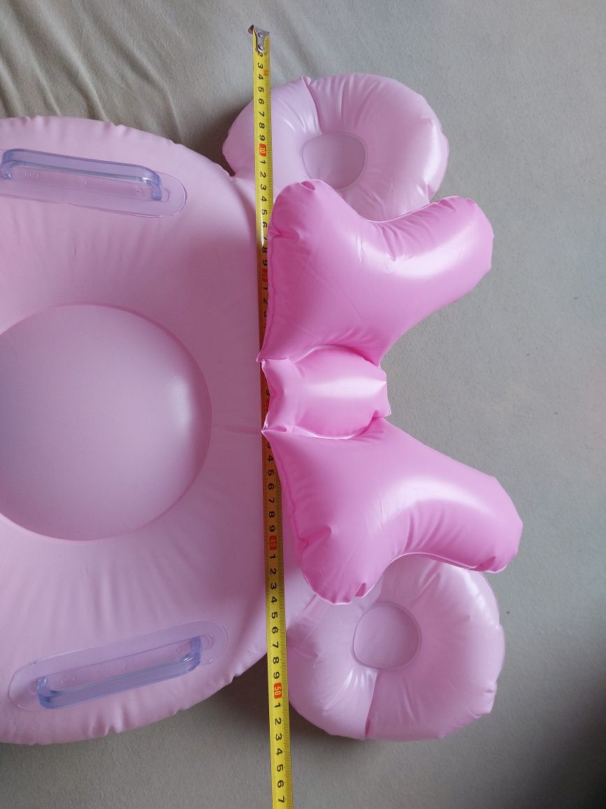 Koło do pływania materac myszka Miki różowe dla dziewczynki