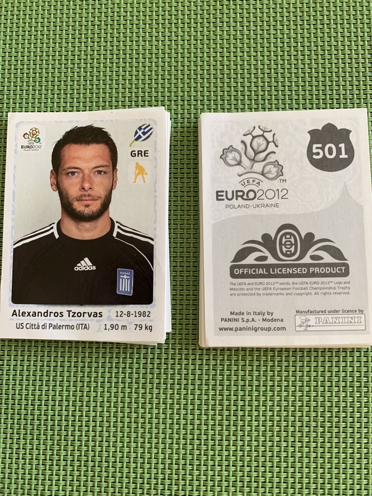 UEFA EURO 2012 Cromos