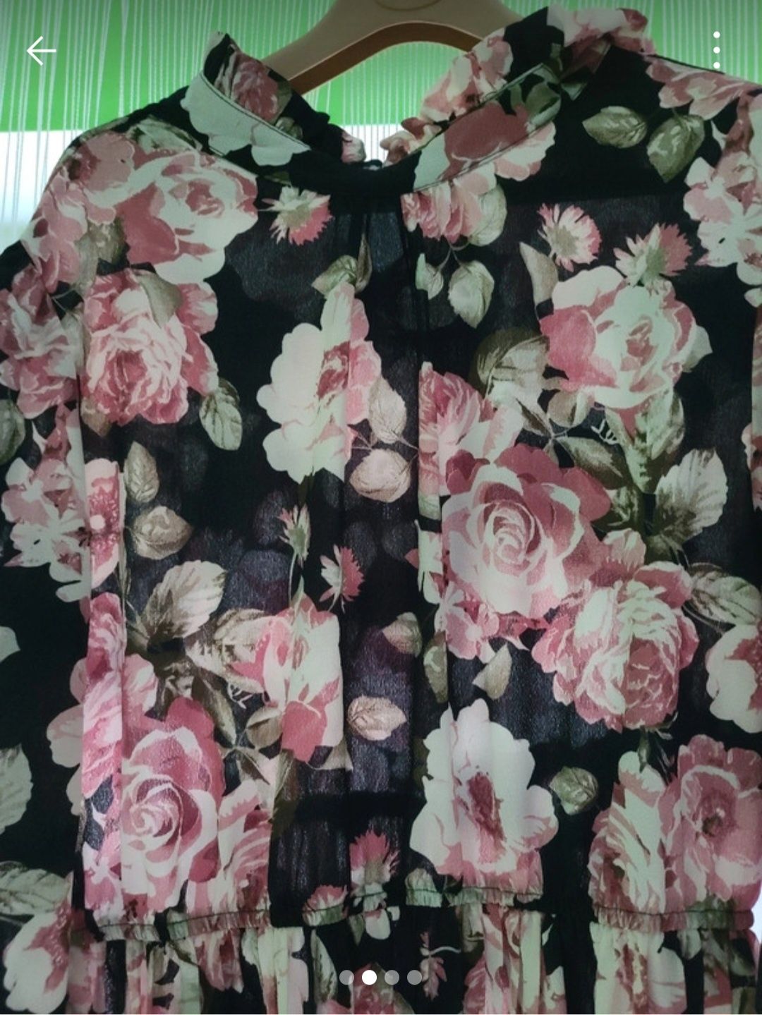 Sukienka maxi w kwiaty