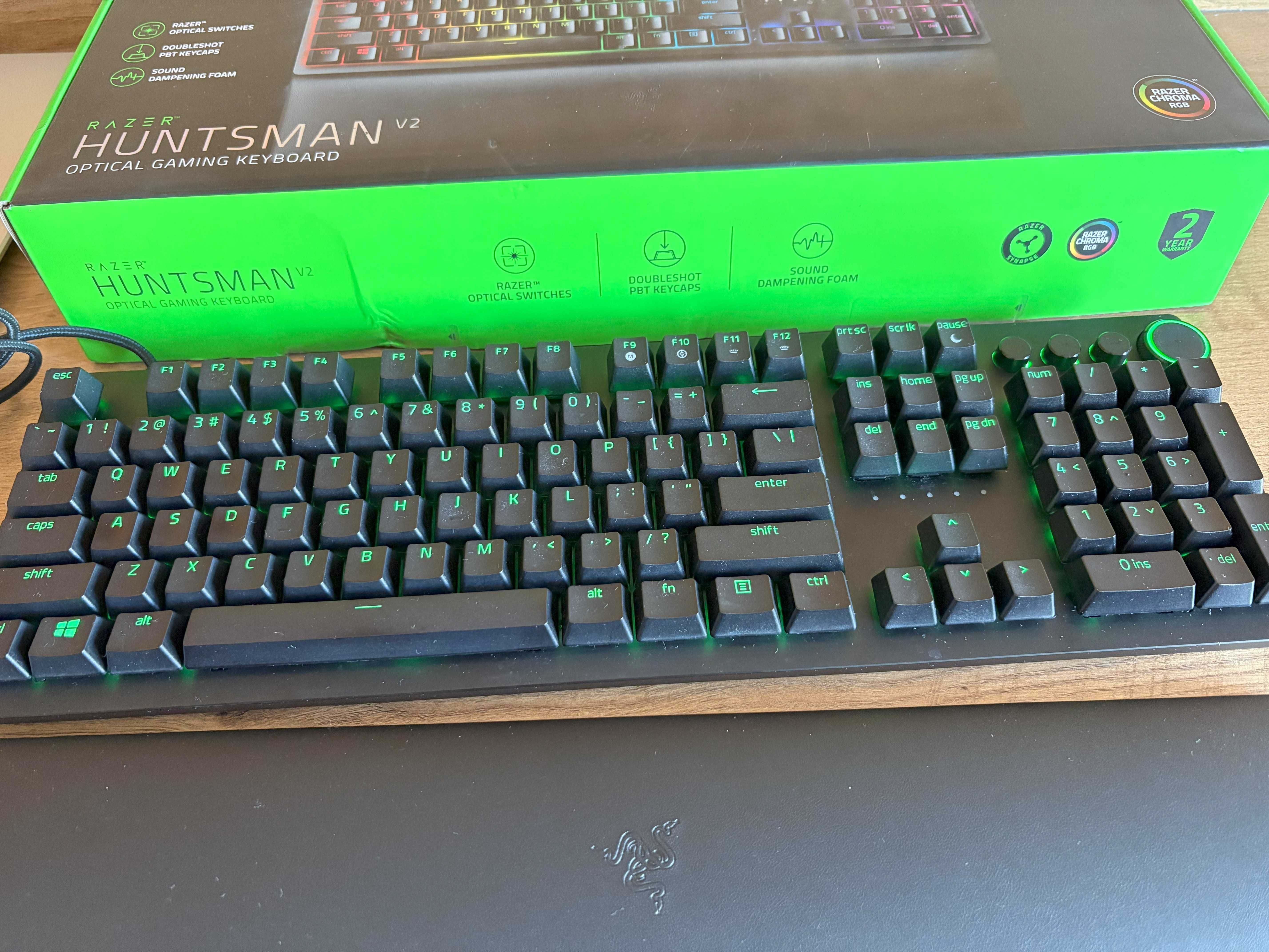 Klawiatura Razer HUNTSMAN v2 RED