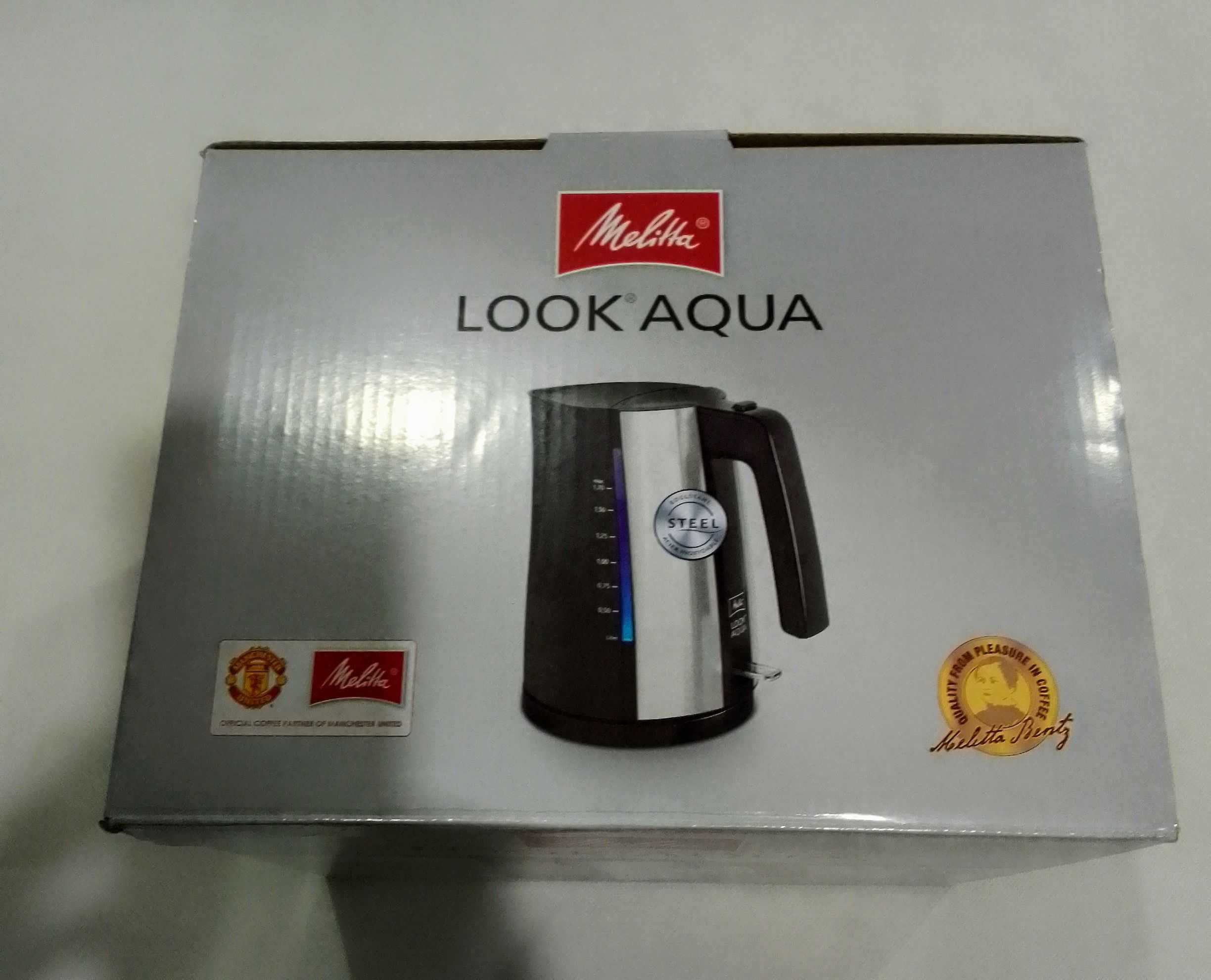 Czajnik elektryczny Melitta Look Aqua, 2400 W 1,7 l czarny