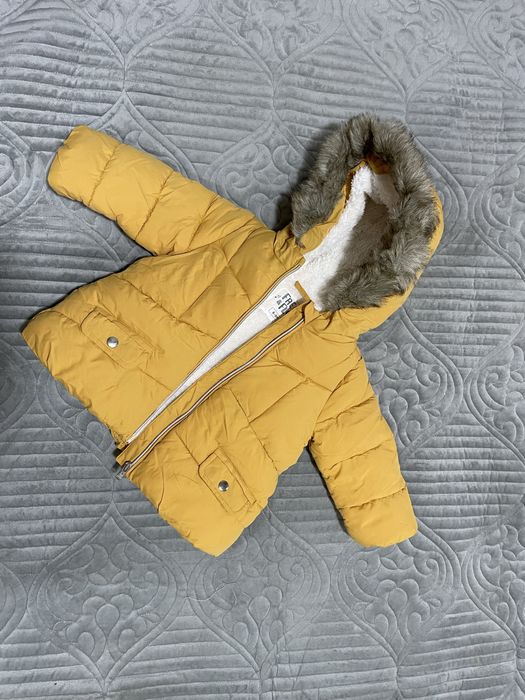 Зимова дитяча куртка 6-9 міс 74-80