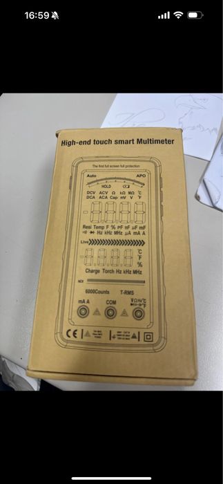 Multimetro digital inteligente alta qualidade