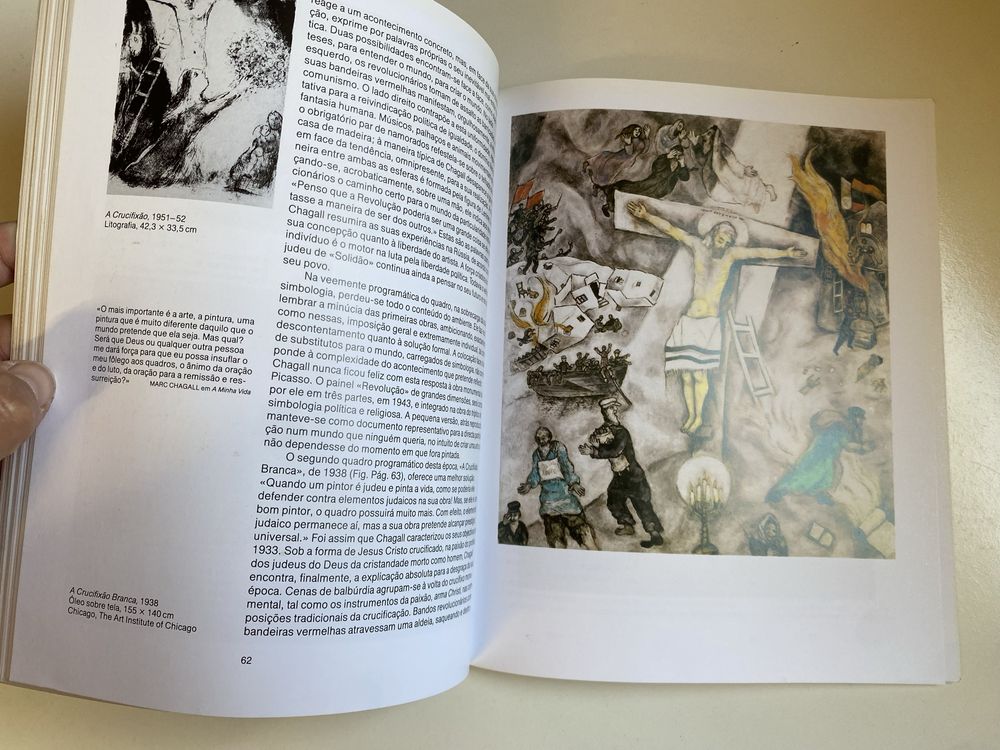 Livro sobre o pintor Chagall