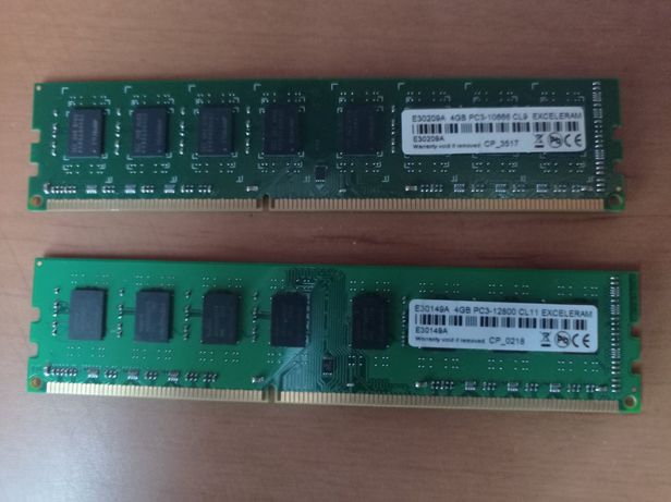 Оперативна пам'ять DDR3 4GB 1600 Mhz