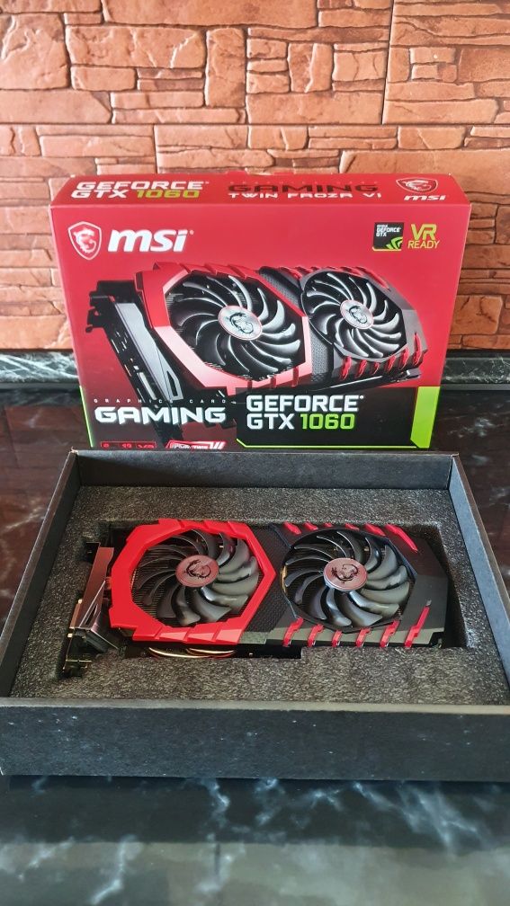 Відеокарта GTX 1060 6GB MSI GAMING (GeForce GTX 1060 GAMING 6G)