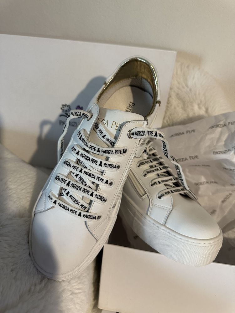 Patrizia Pepe sneakers NOWE 37 , wkl. 24,5cm