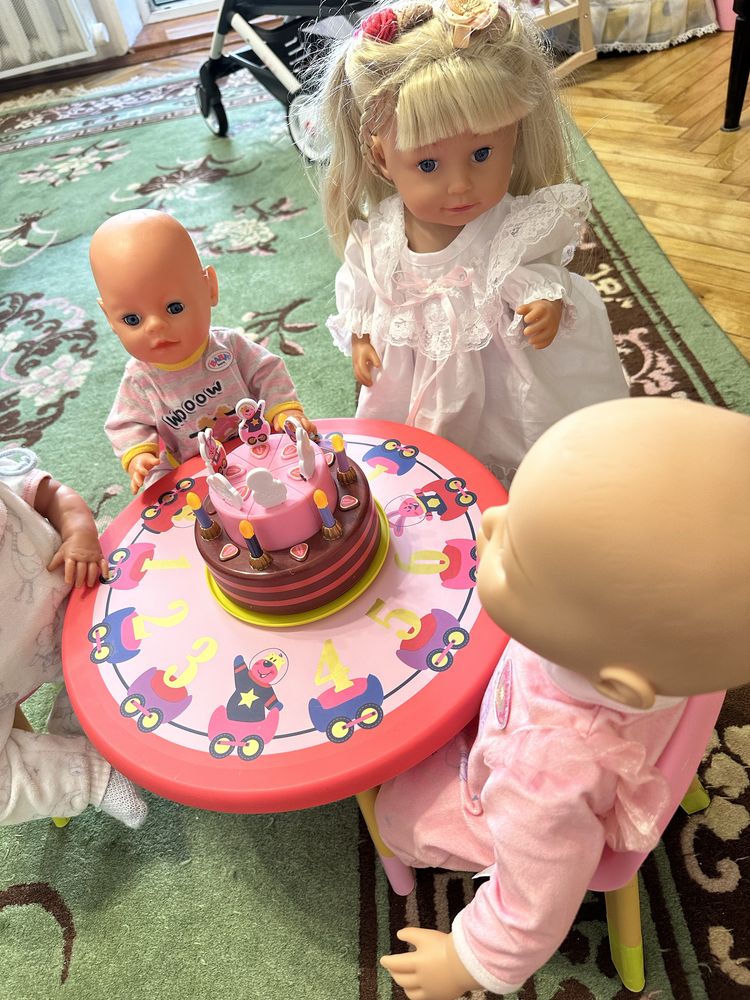 Набір меблів для ляльки Baby born Вечірка з тортом