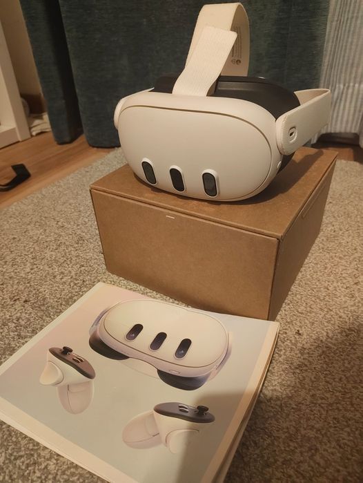 Óculos meta quest 3 128gb + acessório extra strap para cabeça