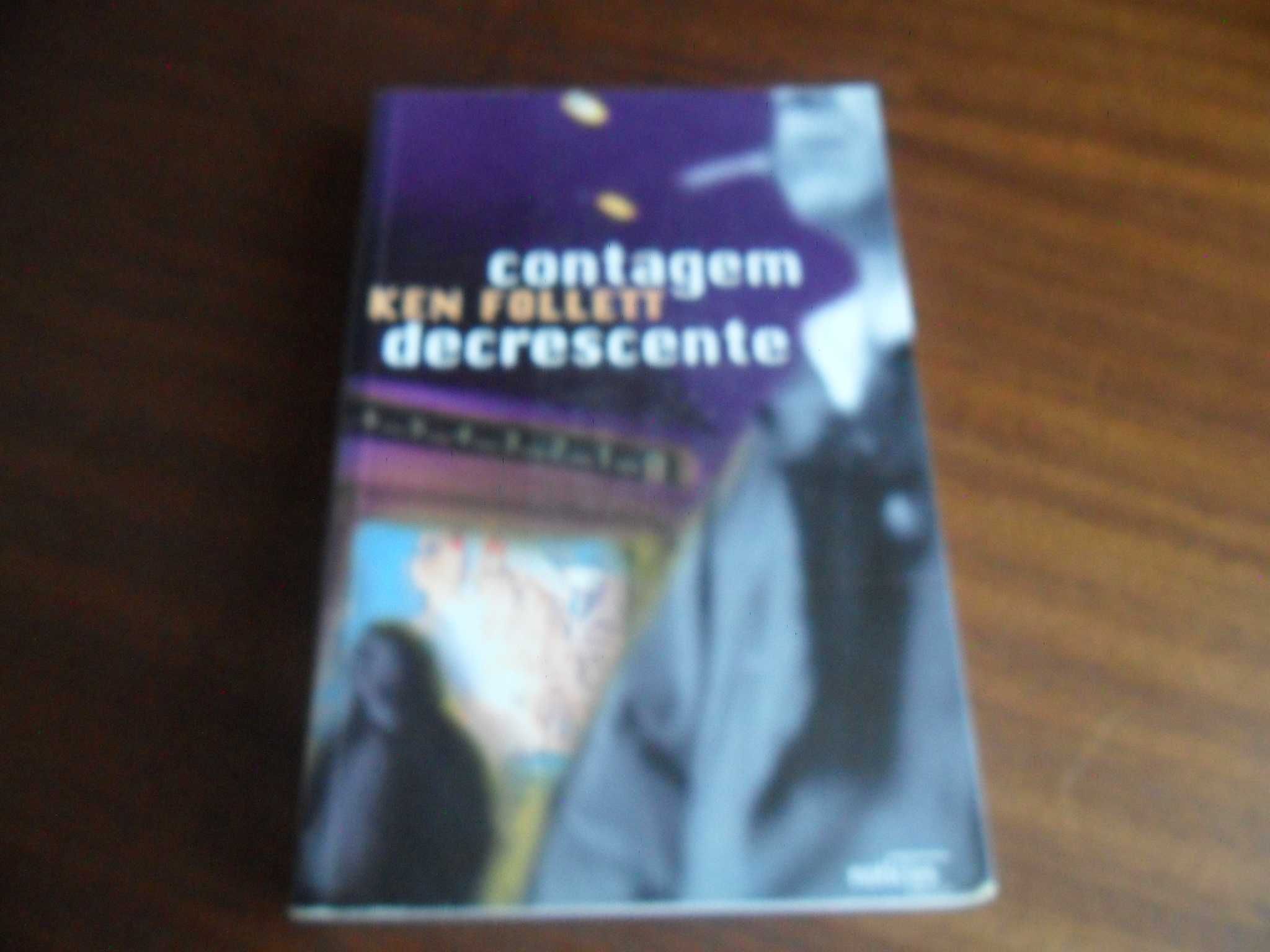 "Contagem Decrescente" de Ken Follett - 1ª Edição de 2002
