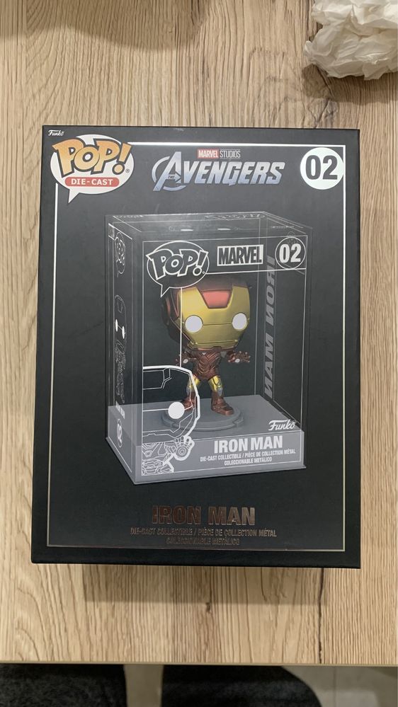 Avengers Marvel Funko pop iron man ironman die-cast 02