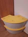 2 Caixas de arrumação de brinquedos ikea