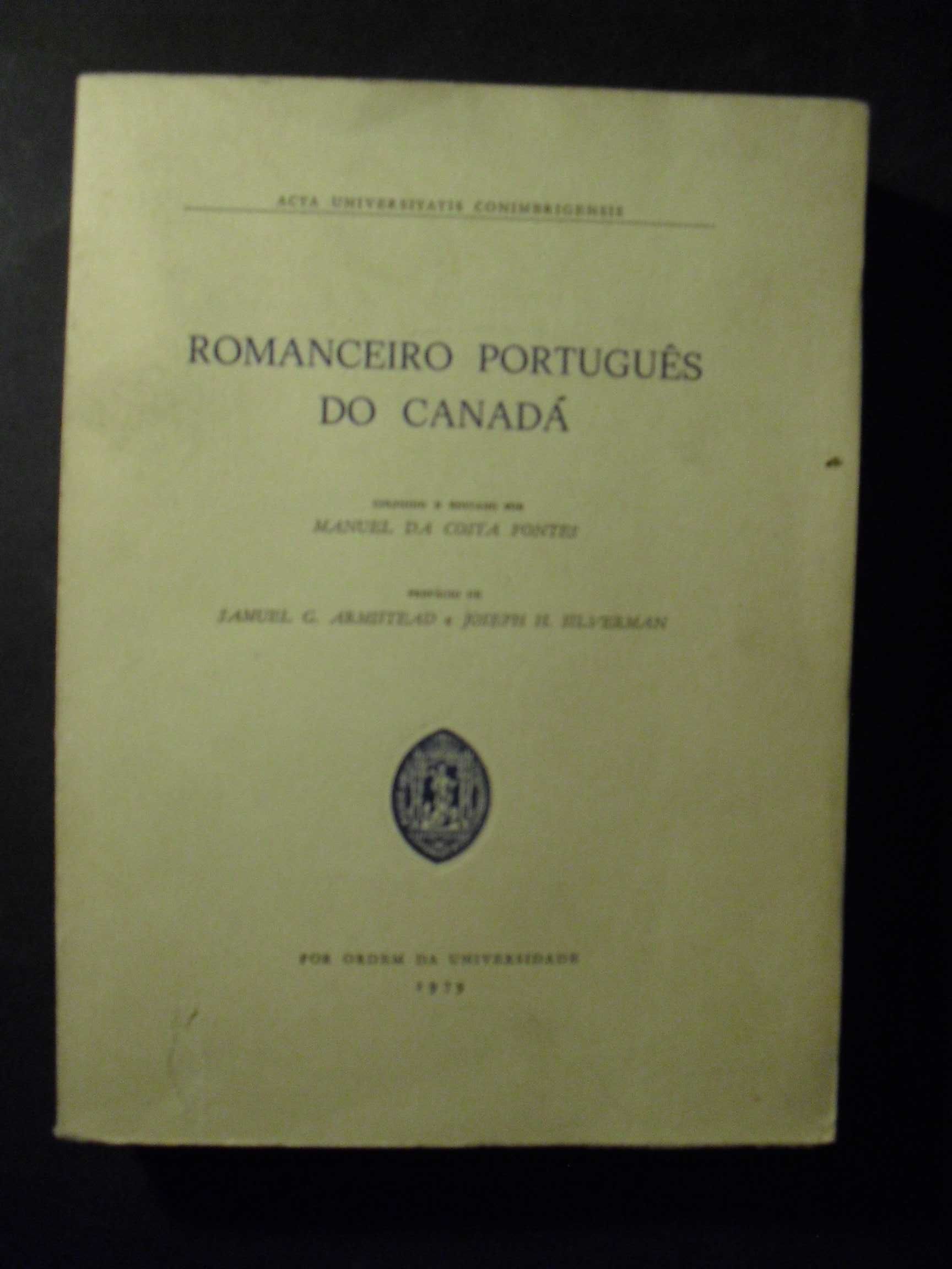 Fontes (Manuel da Costa,Coligido);Romanceiro Português do Canadá