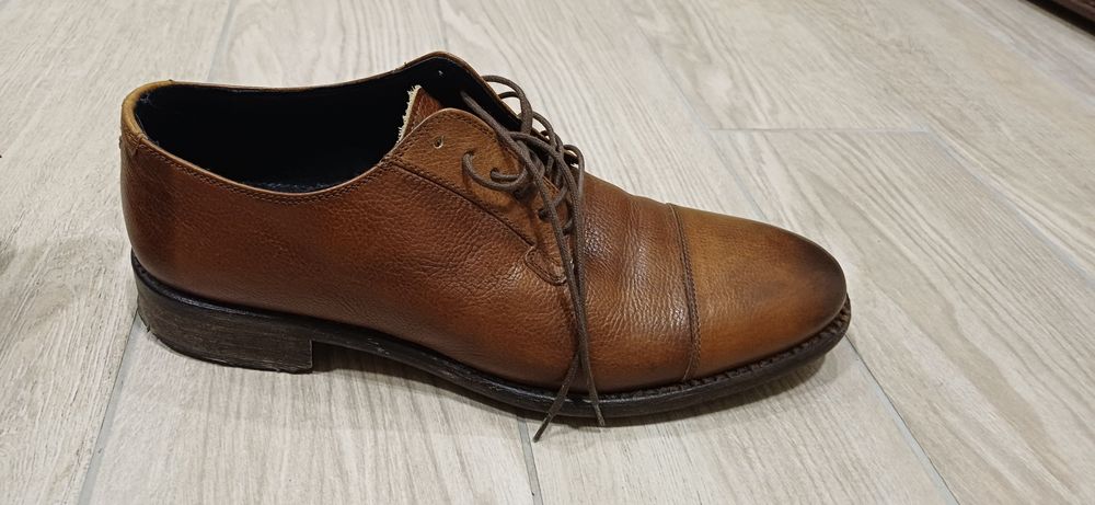 Туфлі, мешти шкіряні коричневі Roy Robson 41 розмір