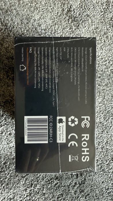 Nowa kamera Onvis C3 Indoor Smart - Apple HomeKit HD, Night Vision