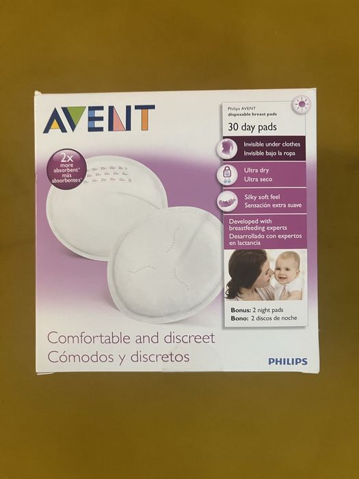 Philips Avent 30+2 Discos Descartáveis para Lactância SELADA