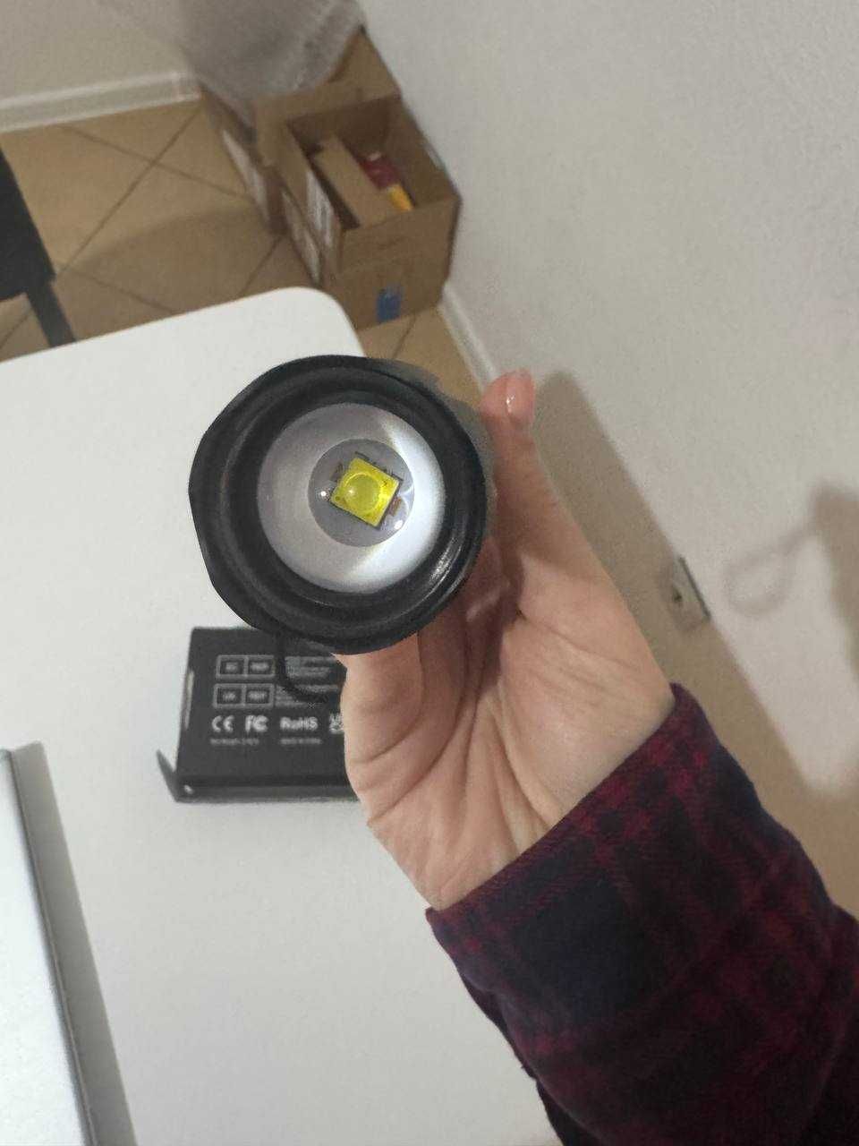 Світлодіодні ліхтарики Tactical LED Flashlight S1500 люмен
