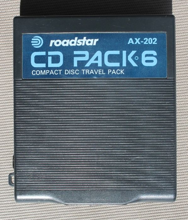 Estojo de porta-CD's/DVD's da Roadstar