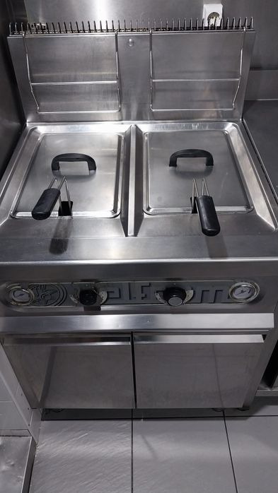 Fritadeira industrial a gás