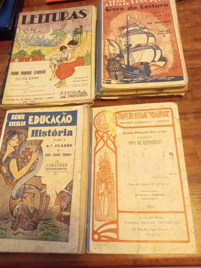 Cinco livros da instrução primária