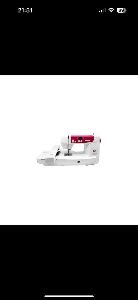 Maquina de bordar Alfa crea
