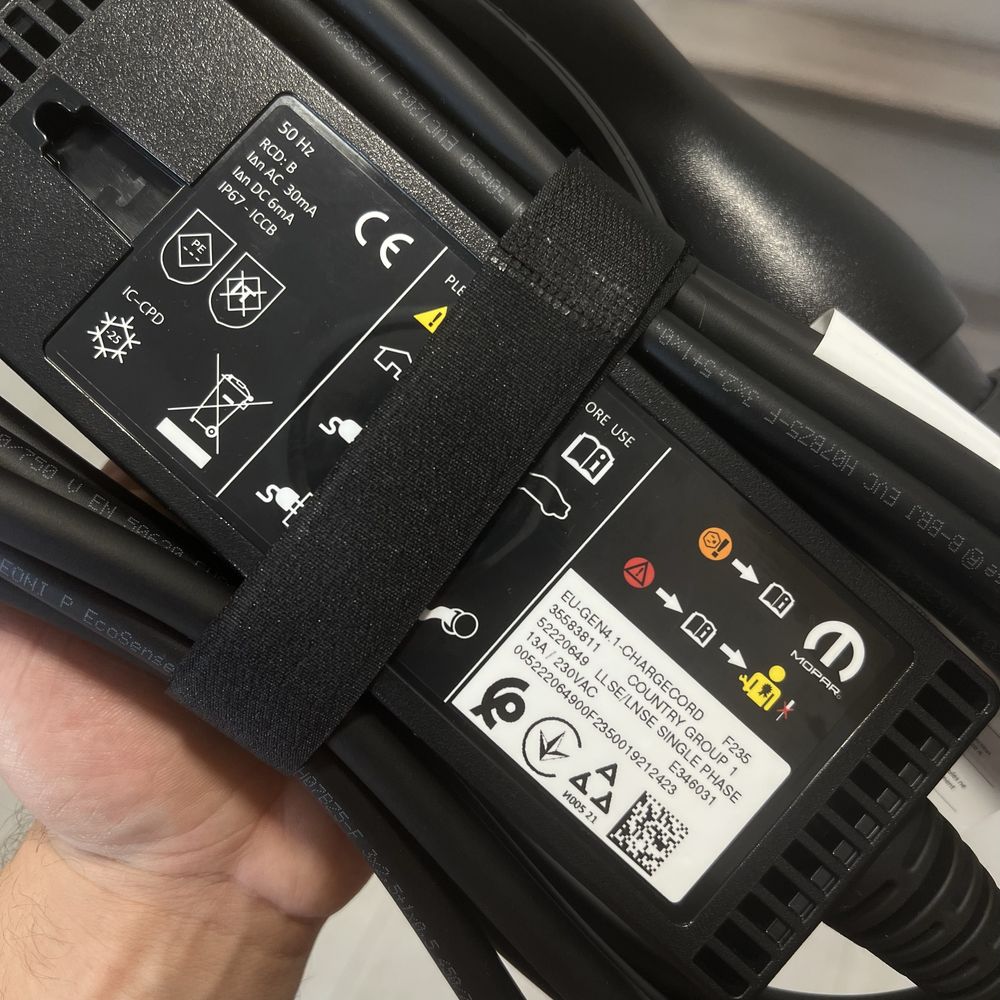 Kabel do ładowania Fiat 500e Charger stacja ładująca ładowarka