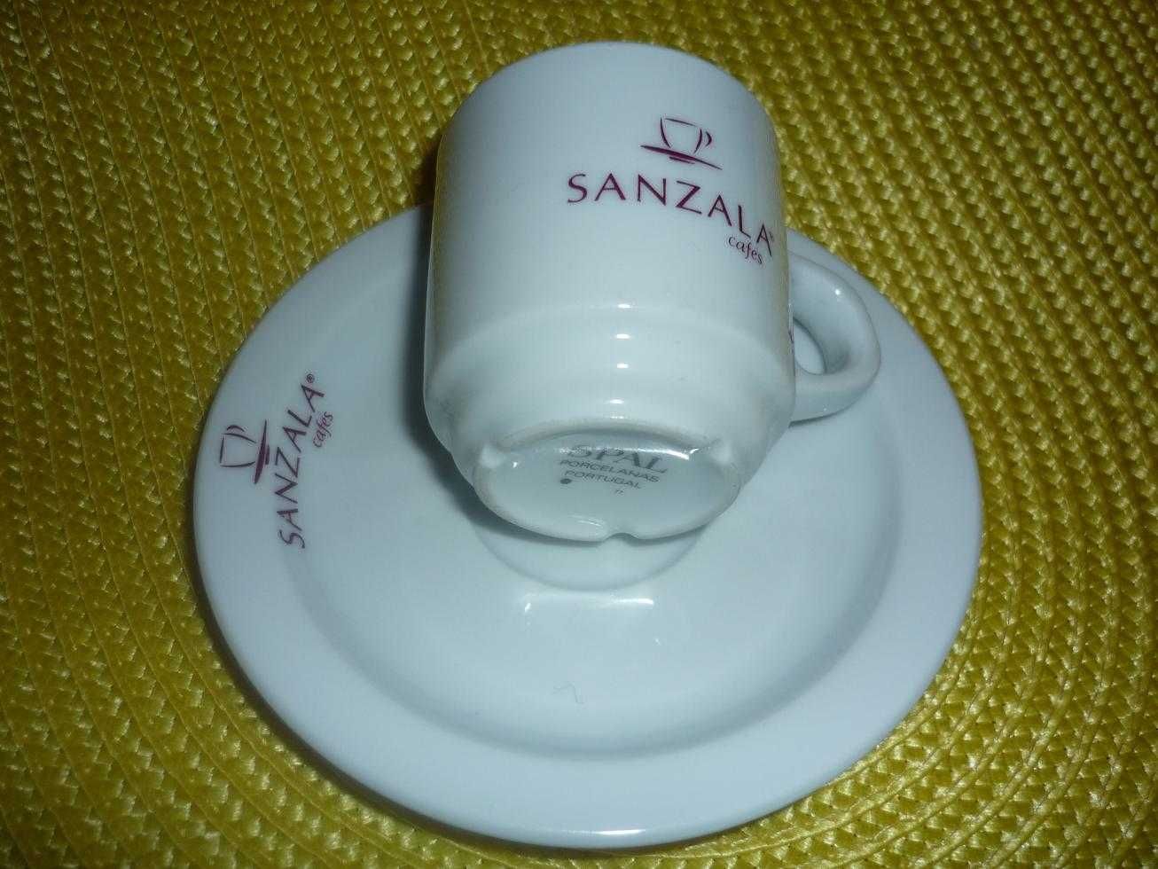 chávenas café com pires Lavazza Sanzala  e Nicola