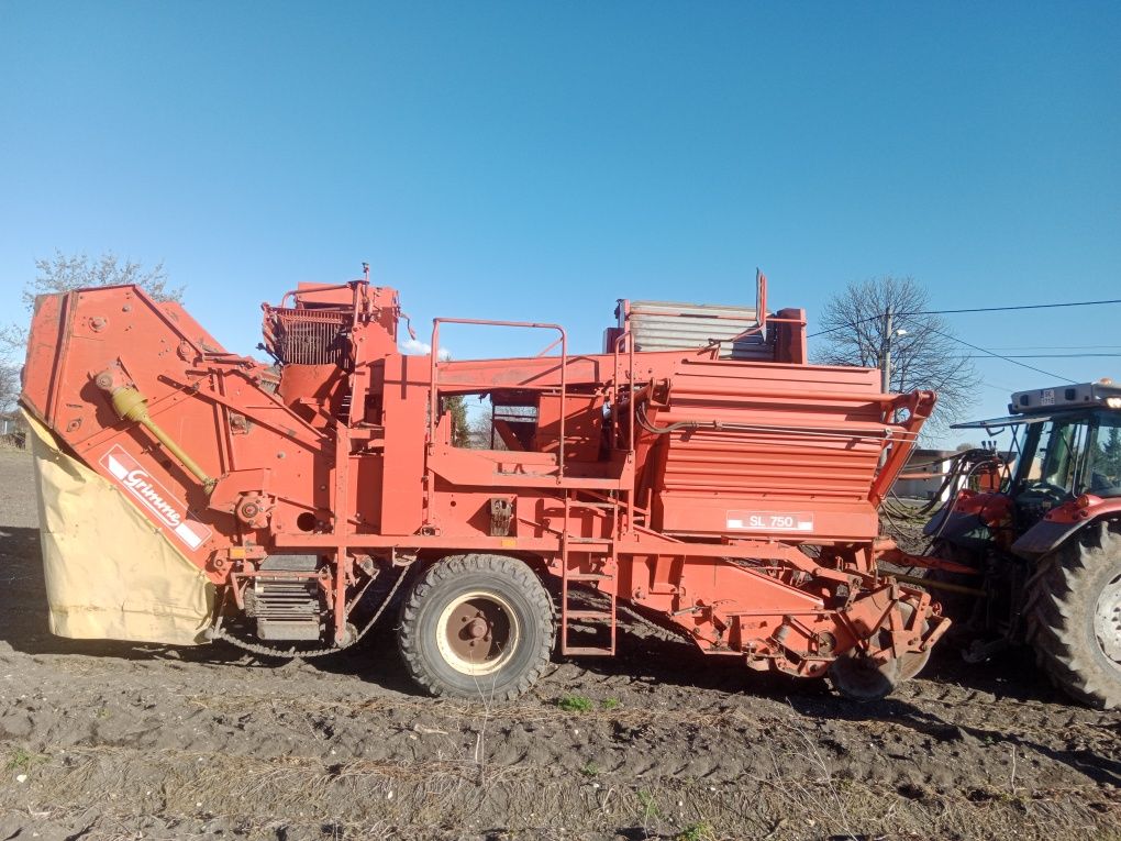 Grimme sl 750 kombajn do ziemniaków