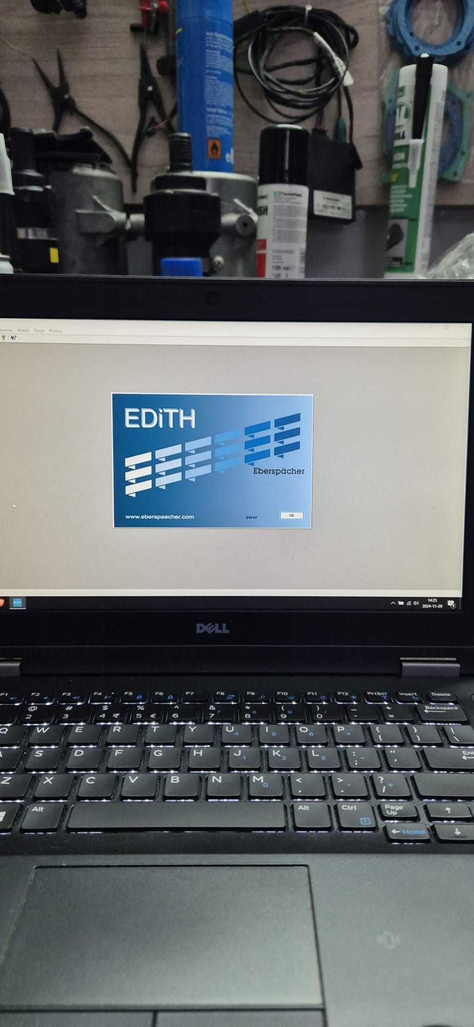 Komputer Laptop diagnostyczny interfejs webasto eberspacher edith 2w1