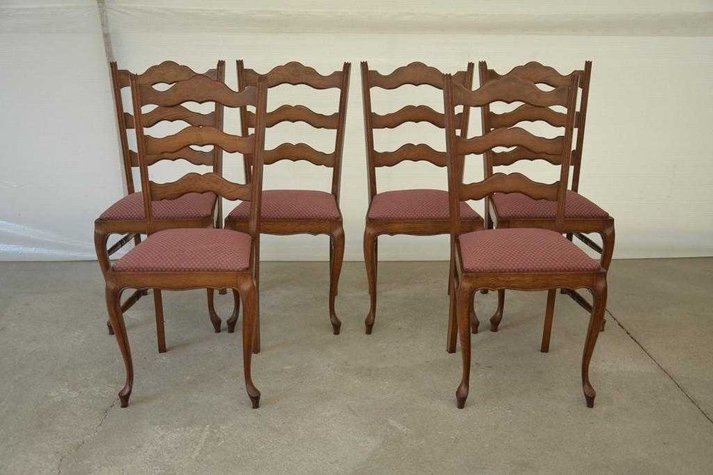 krzesła w stylu ludwikowskim komplet 6 krzeseł