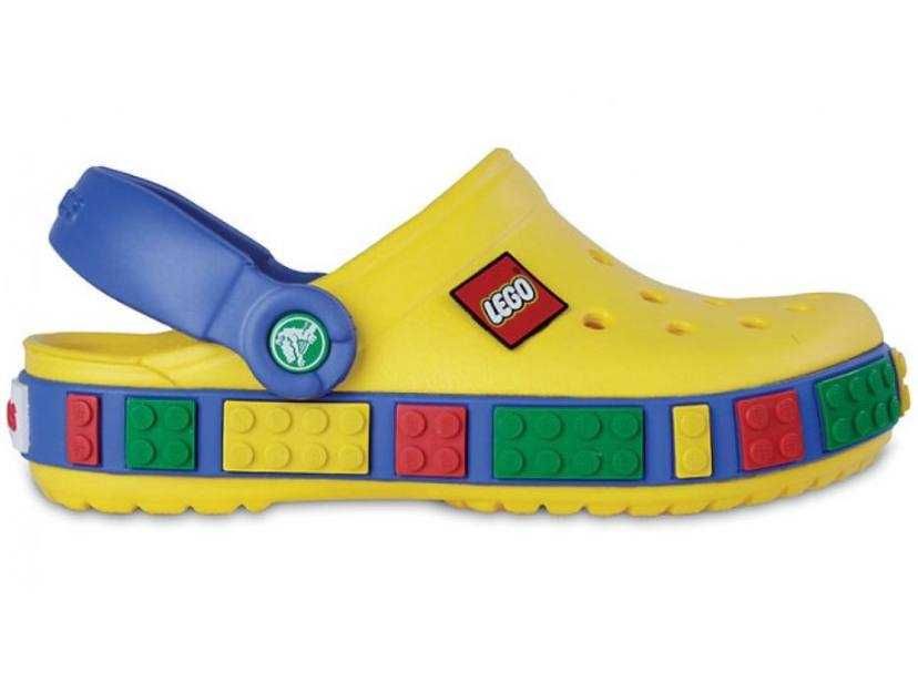 Крокс Crocs LEGO дитячі крокси сабо сабо ЛЕГО сланці дитяче взуття