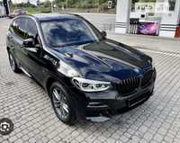 BMW X3 2021р автомобіль чорний новий