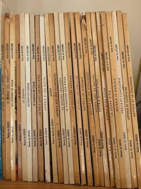 Livros antigos Astérix em francês