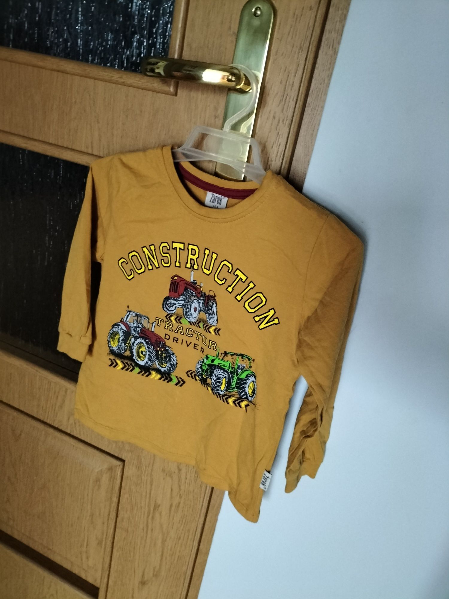 T-shirt w traktory .