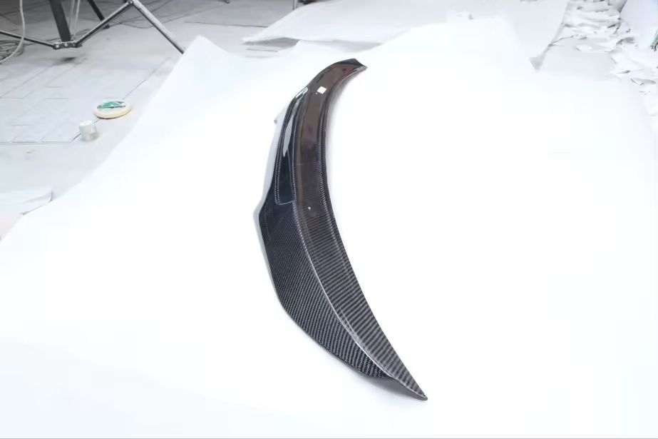 Aileron LIP SPOILER Traseiro BMW E90 05-12 FIBRA DE CARBONO verdadeira