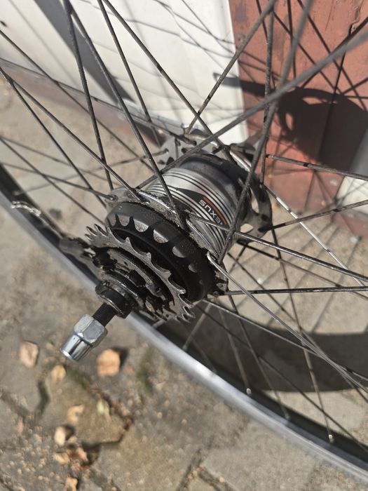 Koło rowerowe tylne 28 cali- 7 biegów shimano nexus.