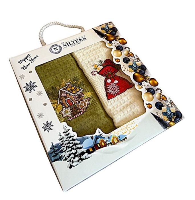 Набори рушників новорічні корпоративні