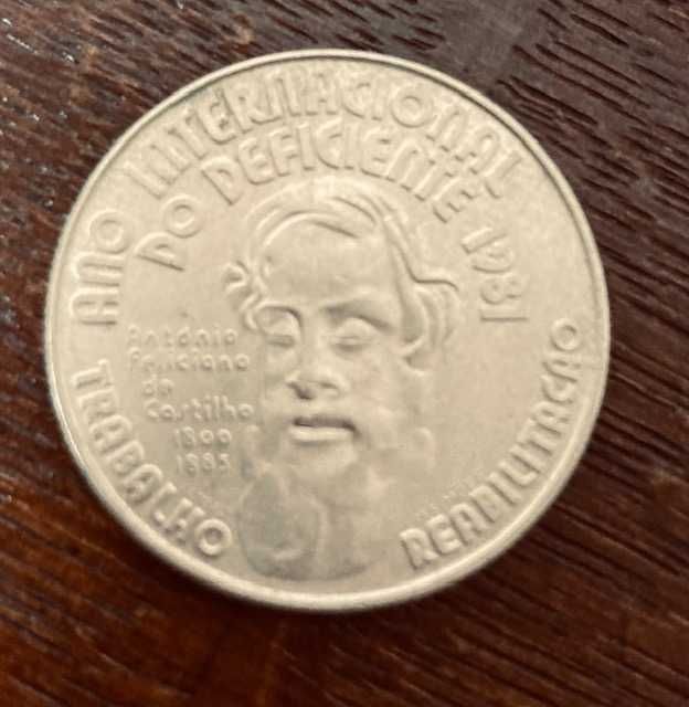 Conjunto de 5 moedas comemorativas